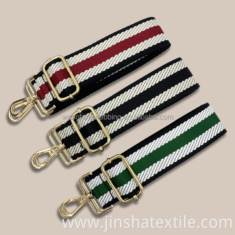 Customized Polyester Trendy Handbag Strap Nylon Shoulder Strap For Bag